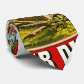 ブルボンレトロのラベル1873年 ネクタイ (ロール)