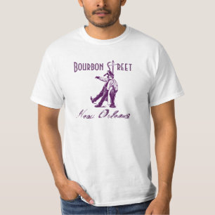 ブルボン通りのノラニュー・オーリンズのクラシックによって飲まれるポ Tシャツ