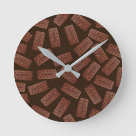 ブルボン ラウンド壁時計