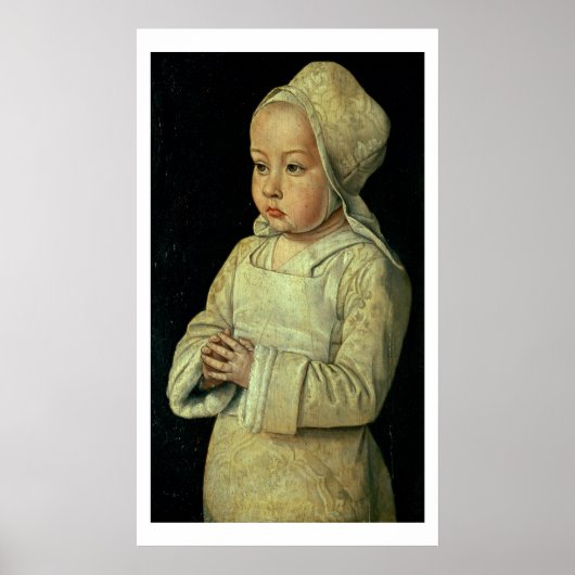 ブルボン(1491年~1521年)娘のスザンヌポートレート ポスター (正面)