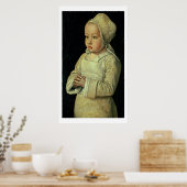 ブルボン(1491年~1521年)娘のスザンヌポートレート ポスター (キッチン)