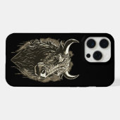 ブルポートレート iPhoneケース (裏面横)