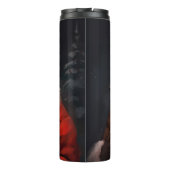 ブルマスティフとサンタクロースフェスティバルクリスマス タンブラー (裏面)