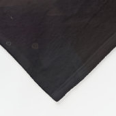 ブルマスティフとサンタクロースフェスティバルクリスマス フリースブランケット (角)