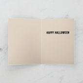 ブルマスティフのハロウィーンカード サンキューカード (内部)