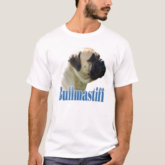 ブルマスティフの名前 Tシャツ (正面)