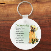 ブルマスティフの贈り物 キーホルダー (正面)