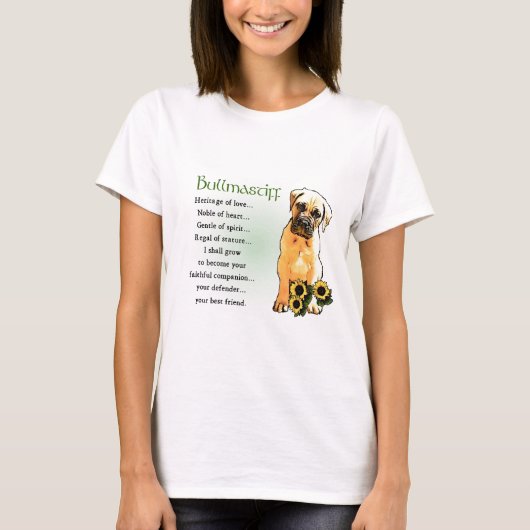 ブルマスティフの贈り物 Tシャツ (正面)