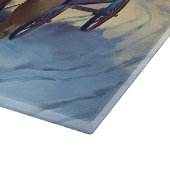 ブルマスティフクリスマスフェスティバルシーズン カッティングボード (角)