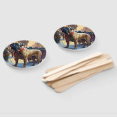 ブルマスティフクリスマスフェスティバルシーズン ハンドファン (組立なし)