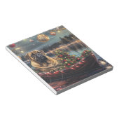 ブルマスティフクリスマスフェスティバル航海 ノートパッド (アングル)