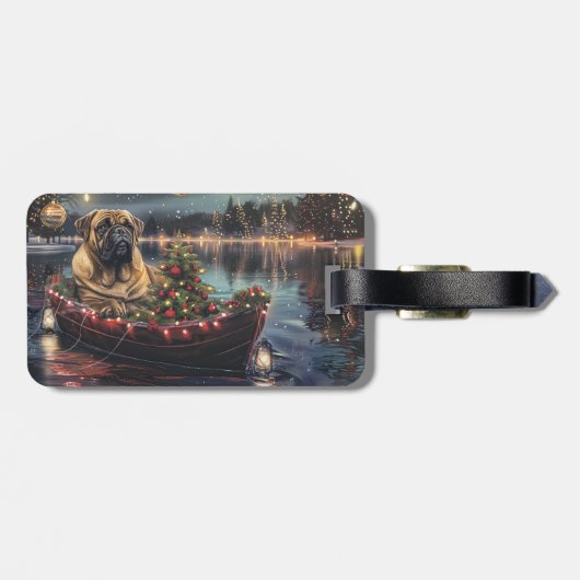 ブルマスティフクリスマスフェスティバル航海 ラゲッジタグ (裏面横)