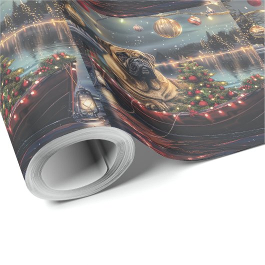 ブルマスティフクリスマスフェスティバル航海 ラッピングペーパー (ロールコーナー)
