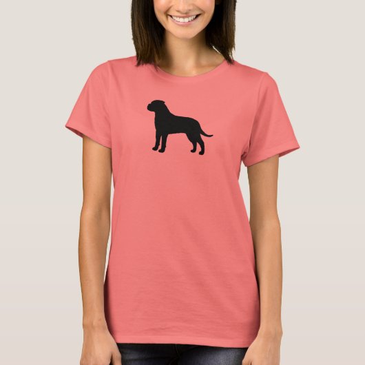 ブルマスティフシルエット Tシャツ (正面)