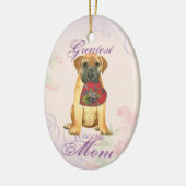 ブルマスティフハートモマセラミックオーナメント セラミックオーナメント (左)