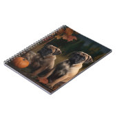 ブルマスティフパピー秋デライトカボチャ ノートブック (左側)