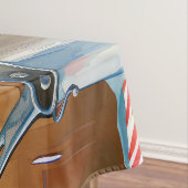 ブルマスティフホリデーベーキング:フェスティバルクリスマス テーブルクロス (インサイチュ)