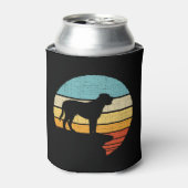 ブルマスティフレトロヴィンテージドッグパピーオーナー 缶クーラー (缶正面)