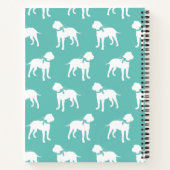 ブルマスティフ犬の子犬ブルマスティフ ノートブック (裏面)