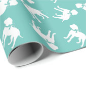 ブルマスティフ犬の子犬ブルマスティフ ラッピングペーパー (ロールコーナー)