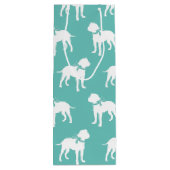 ブルマスティフ犬の子犬ブルマスティフ ワインギフトバッグ (裏面)