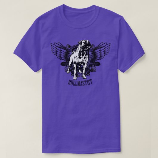 ブルマスティフ犬6 Tシャツ (デザイン正面)