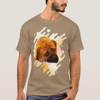 ブルマスティフ犬8 Tシャツ