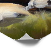 ブルマスティフ犬 ポスター (角)