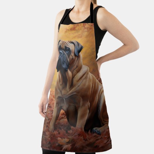 ブルマスティフ紅葉秋インスパイア エプロン (インサイチュ)