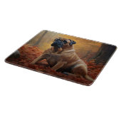 ブルマスティフ紅葉秋インスパイア カッティングボード (角)