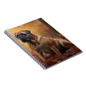 ブルマスティフ紅葉秋インスパイア ノートブック (右側)