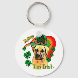 ブルマスティフSt patricks day キーホルダー