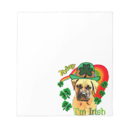 ブルマスティフSt patricks day ノートパッド