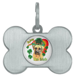ブルマスティフSt patricks day ペットネームタグ