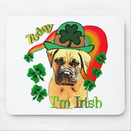 ブルマスティフSt patricks day マウスパッド