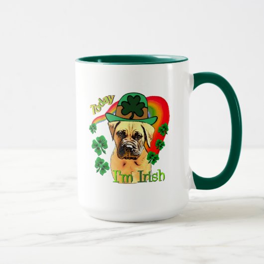 ブルマスティフSt patricks day マグカップ (右)