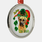 ブルマスティフSt patricks day メタルオーナメント (右)