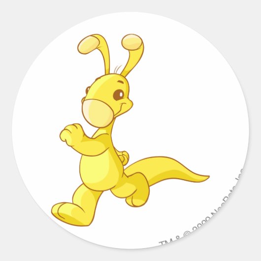 ブルマロ金ゴールド ラウンドシール (正面)