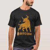 ブルマーケットバイナンスBNBコイン暗号トークン財布M Tシャツ (正面)