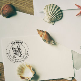 ブルミラキャット差出人住所 ラバースタンプ