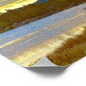 ブルムースでスプラハ湖，コロラド，サンライズ ポスター (角)