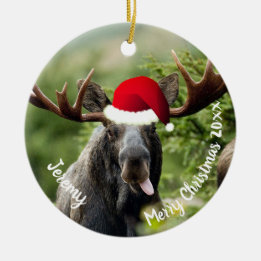 ブルムースインサンタハットセラミックオーナメント セラミックオーナメント