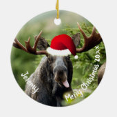 ブルムースインサンタハットセラミックオーナメント セラミックオーナメント (裏面)
