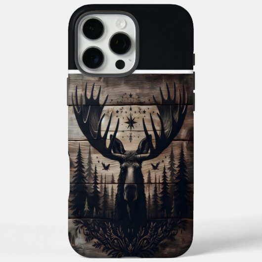 ブルムースウッドアート Case-Mate iPhoneケース (裏面)
