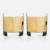 ブルムースオンオールド紙 ウイスキーグラス (右)