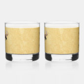 ブルムースオンオールド紙 ウイスキーグラス (左)