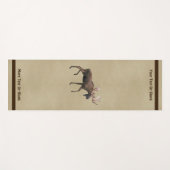 ブルムースオンオールド紙 ヨガマット (正面(横))