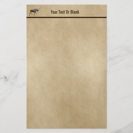 ブルムースオンオールド紙 便箋 (正面)