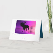 ブルムースシルエット カード (裏面)