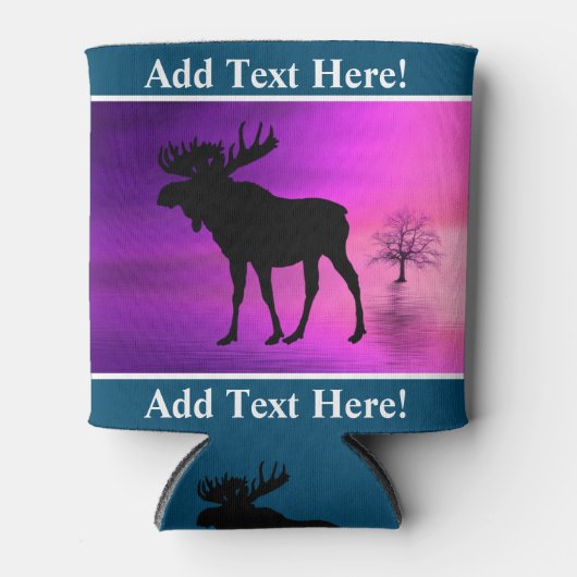 ブルムースシルエット 缶クーラー (正面)